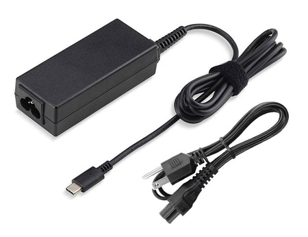 45W HP Chromebook 11a-na0060nr Charger AC Adapter Power Supply + Cord