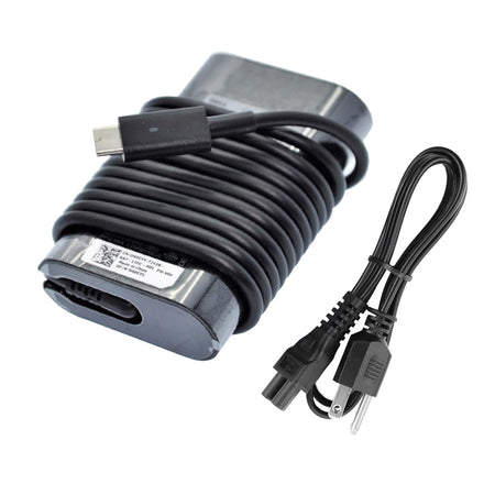 45W Dell XPS 13 9310 2-in-1 USB-C Charger AC Adapter Power Supply + Cord
