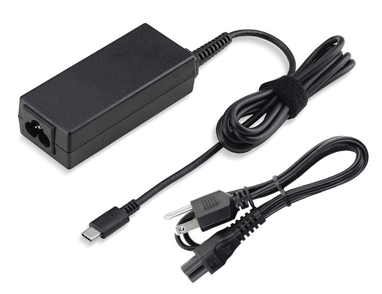 45W Acer Chromebook 314 CB314-1H-C7W8 Charger AC Adapter Power Supply + Cord